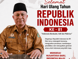 Kepala Dinas Pendidikan Sumenep Sampaikan Ucapan HUT ke-81 Kemerdekaan RI