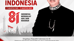 Kepala Bappeda Sumenep Sampaikan Ucapan HUT ke-81 Kemerdekaan RI
