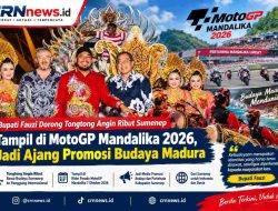 Bupati Fauzi Dorong Tongtong Angin Ribut Sumenep Tampil di MotoGP Mandalika 2026, Jadi Ajang Promosi Budaya Madura