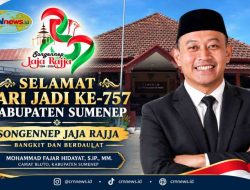 Camat Bluto Mohammad Fajar Hidayat Sampaikan Selamat Hari Jadi ke-757 Kabupaten Sumenep, Usung Semangat “Songennep Jaja Rajja”