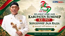 Camat Saronggi Arman Mustafa Sampaikan Ucapan Selamat Hari Jadi ke-757 Kabupaten Sumenep, Usung Semangat “Songennep Jaja Rajja”