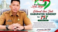 Kepala DISPERKIMHUB Sumenep Dadang Dedy Iskandar Sampaikan Ucapan Selamat Hari Jadi ke-757 Kabupaten Sumenep