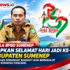 Kepala BPBD Sumenep Ucapkan Selamat Hari Jadi ke-757, Gaungkan Semangat Bangkit dan Berdaulat Hadapi Kemarau Panjang