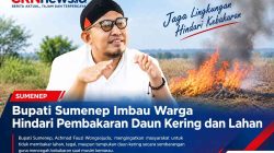 Bupati Sumenep Achmad Fauzi Wongsojudo,  Imbau Warga Agar Menhindari Tindakan Pembakaran Daun Kering dan Lahan