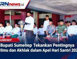 Bupati Sumenep Tekankan Pentingnya Ilmu dan Akhlak dalam Apel Hari Santri 2026